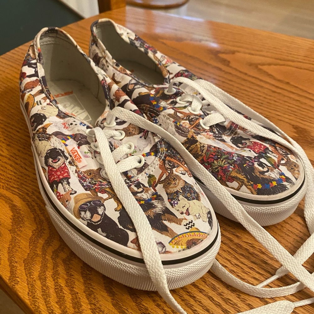 Vans authentic low ASPCA party animals